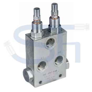 Schockventil R 1/2" 10 - 180 BAR - doppeltwirkend - mit Nachsaugung