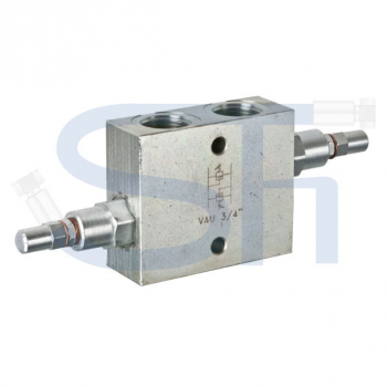 Schockventil R 3/8" 10 - 180 BAR - doppeltwirkend