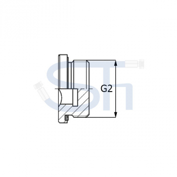 Verschlussschraube, weichdichtend R 1"