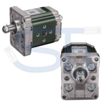 Zahnradmotor ViVoil - BG1 - 0,91ccm - Ø 30mm - Welle zylindrisch Ø 12mm - Ölanschlüsse EURO Flansch - reversierbar