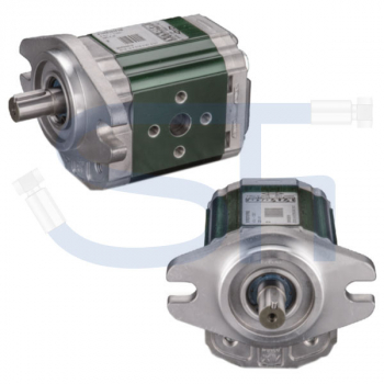 Zahnradmotor ViVoil - BG1 - 0,91ccm - Ø 50,8mm - Welle zylindrisch Ø 12,7mm - Ölanschlüsse EURO Flansch - reversierbar