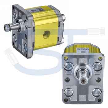 Zahnradmotor ViVoil - BG2 - 4,2ccm - Ø 36,5mm - Welle konisch 1:8 - Ölanschlüsse Innengewinde - reversierbar