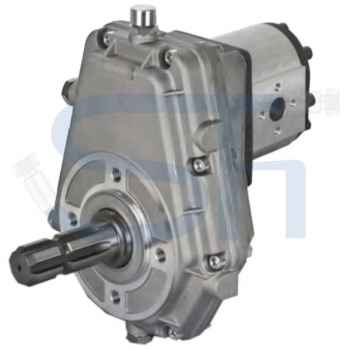 Zapfwellengetriebe BG3 - 1:3.8 - mit Stummel - 22ccm Pumpe BG3
