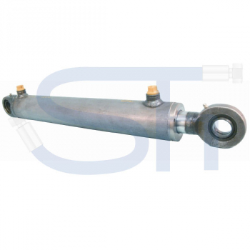 Hydraulikzylinder mit Gelenkauge 80/40/100 Hub - doppeltwirkend
