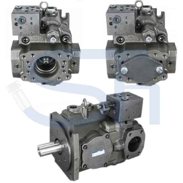 Axialkolben Verstellpumpe 37,1ccm - rechtsdrehend - mit Load Sensing Regler