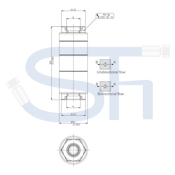 Druckfilter IN-Line 115 Liter - Leitungseinbau