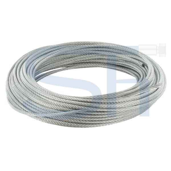 Drahtseil verzinkt - 12mm - 30 Meter