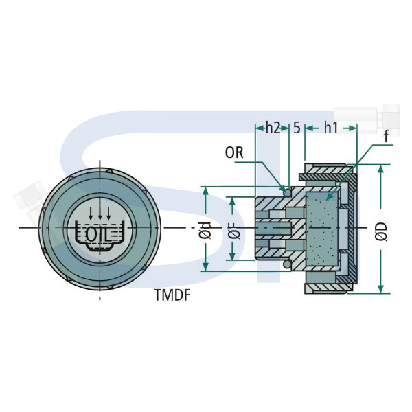 Einfüll- & Belüftungsschraube aus Kunststoff R 1 1/2"