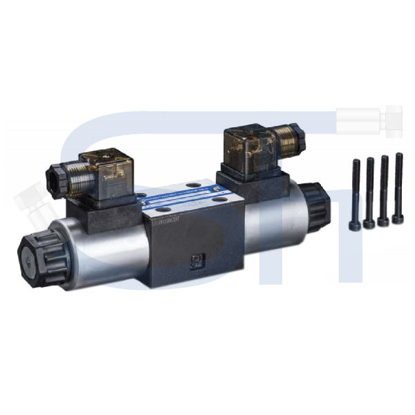 4/3-Wegeventil CETOP 03 - 60 l/min - NG6 - 12 V DC - Schaltstellung E