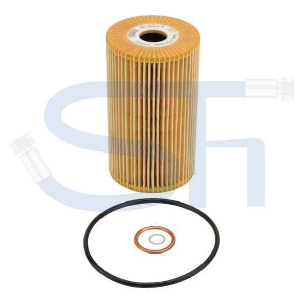 Ölfilterelement - HU 932/4 X metallfrei - MANN-FILTER