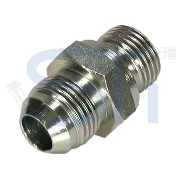 Gerade Einschraubverschraubung JIC 1/2" - R 1/8"