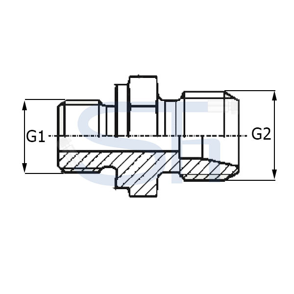 Gerade Einschraubverschraubung 06L - R 1/8"