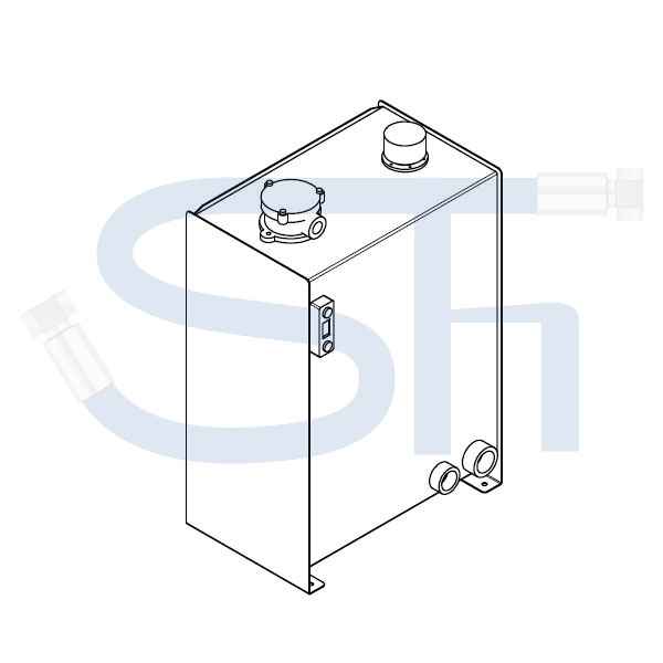 Hydrauliköltank 100 Liter - Standard