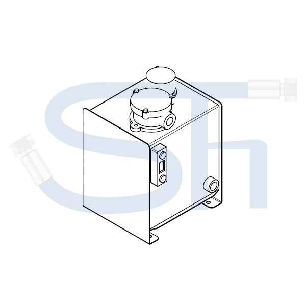 Hydrauliköltank 15 Liter - Standard