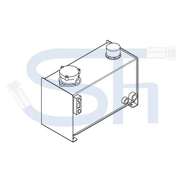 Hydrauliköltank 33 Liter - Standard