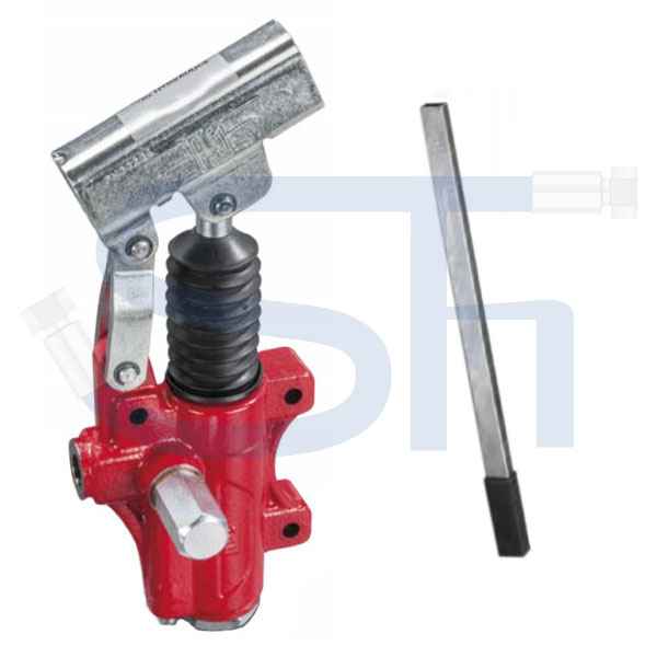 Handpumpe für Rohrleitungseinbau 42ccm - einfachwirkend mit DBV