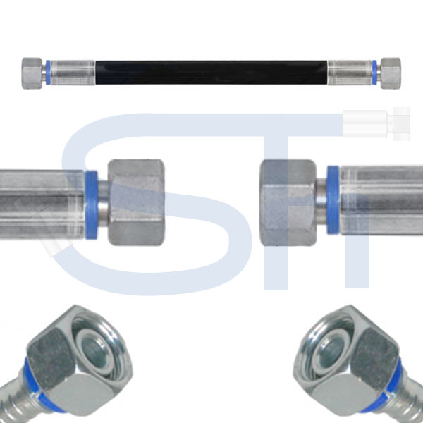 Hydraulikschlauch 4SP DN19 - DKOS 25S - IG-IG - M 36x2