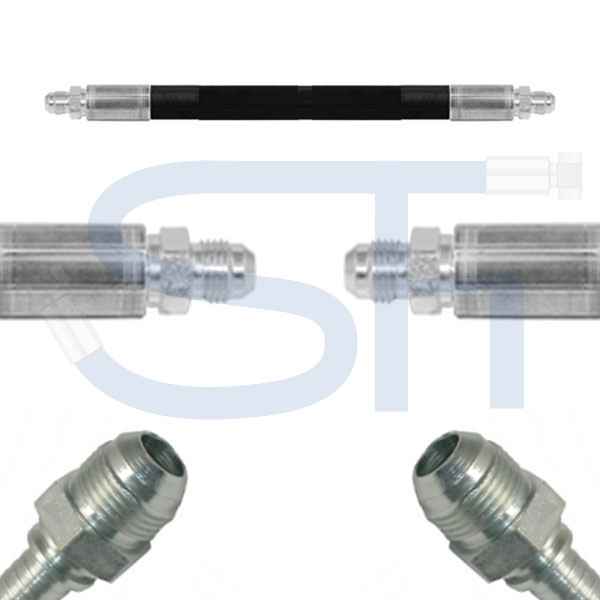 Hydraulikschlauch 2SC DN08 - JIC 1/2" - AG-AG