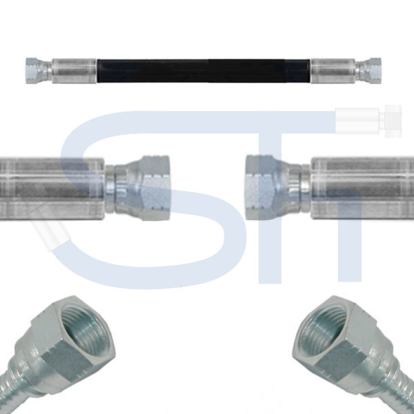 Hydraulikschlauch 2SC DN19 - JIC 1 1/16" - IG-IG