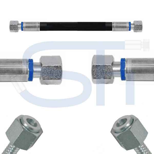 Hydraulikschlauch 2SC DN12 - ORFS 13/16" - IG-IG