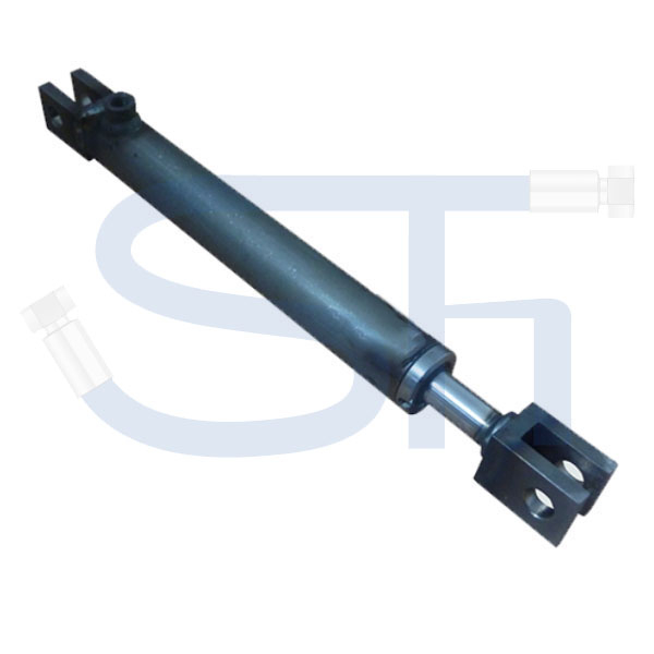 Hydraulikzylinder mit Gabelkopf 20/200 Hub - einfachwirkend
