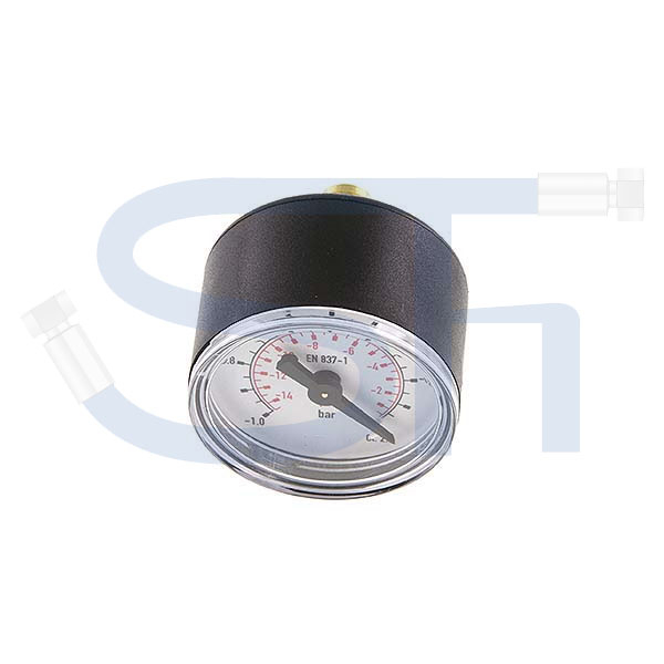 Manometer Ø 63 - 0 - 60 BAR - R 1/4" waagerecht