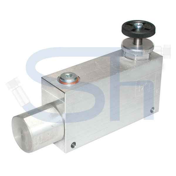 Mengenteiler / Stromteiler - 85 Liter - Aluminium - Reststrom zum 2. Verbraucher