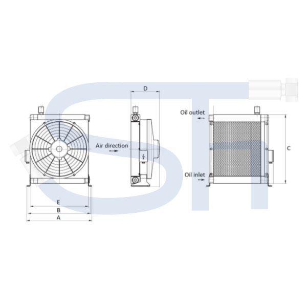 Ölkühler 25L bis 100L - 24 V DC