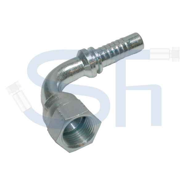 Pressarmatur DN10 - 9/16" - IG 90° - JIC