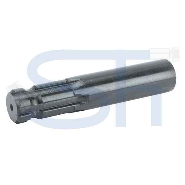 Profilwellenstück R 1 3/8" 6 Zähne - Länge 200mm - 1-seitig