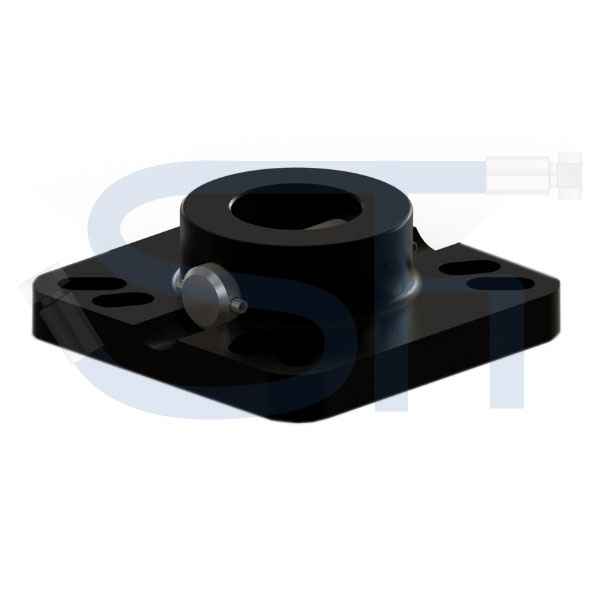 Rotatorbüchse mit Flanschplatte Ø 70mm für 5t Rotator