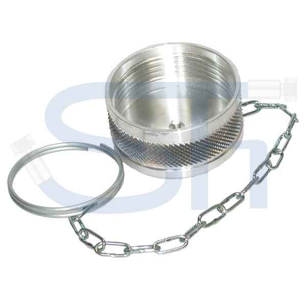 Staubschutz für Schraubkupplung BG8 Muffen - Aluminium