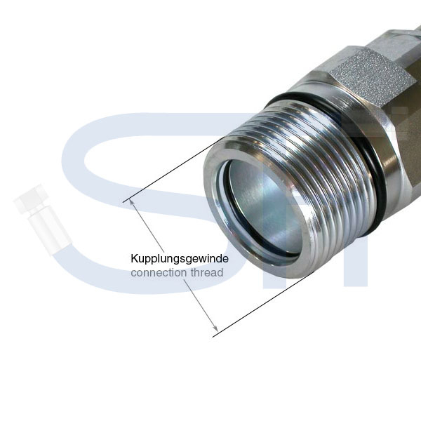 Schraubkupplung BG2 Muffe R 1/4"