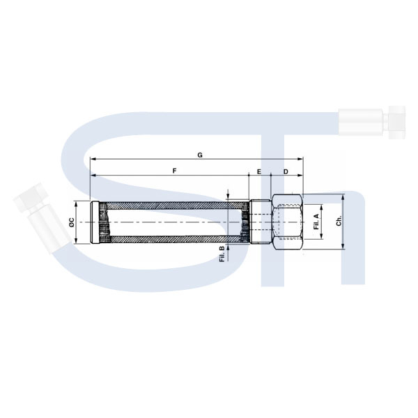 Saugfilter Tankeinbau R 3/4" - R 1" - 250µm - zum Einschrauben