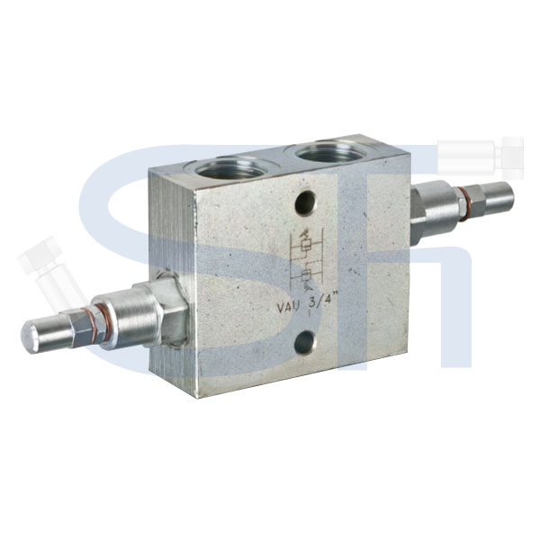 Schockventil R 1/2" 10 - 180 BAR - doppeltwirkend