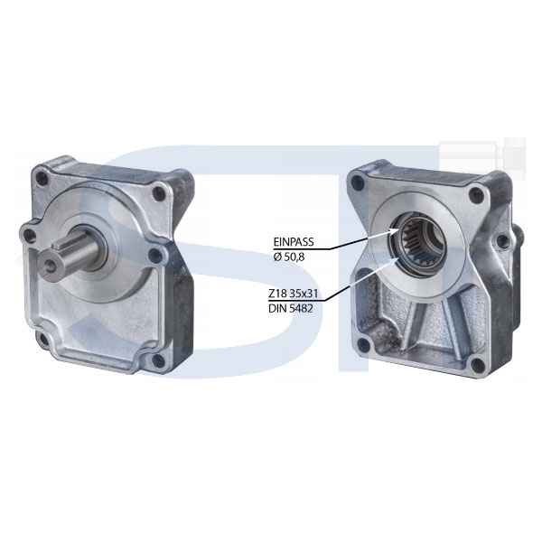 Vorsatzlager für Pumpe BG3 - Ø 24,00 - Ø 50,80