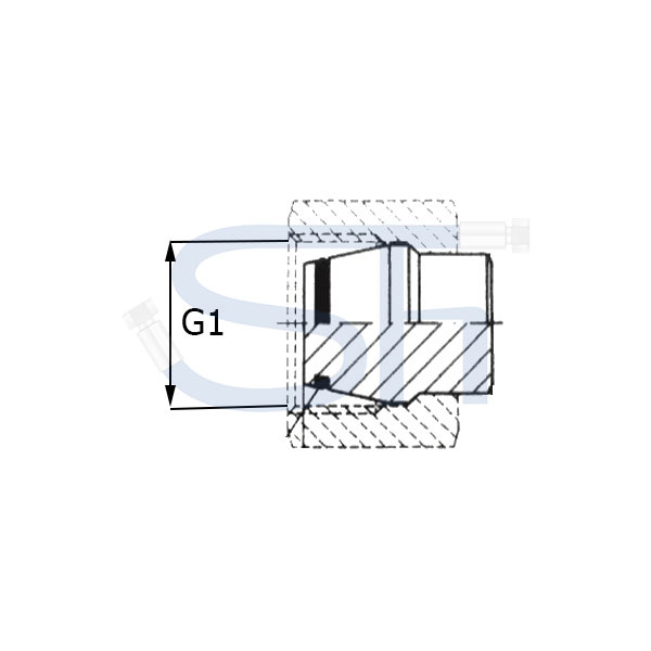 Verschlusskegel mit O-Ring 06L