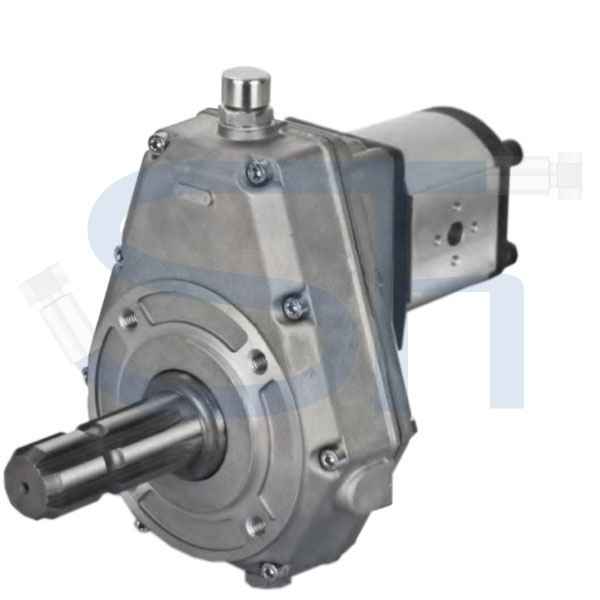 Zapfwellengetriebe BG2 - 1:3.8 - mit Stummel - 8ccm Pumpe BG2